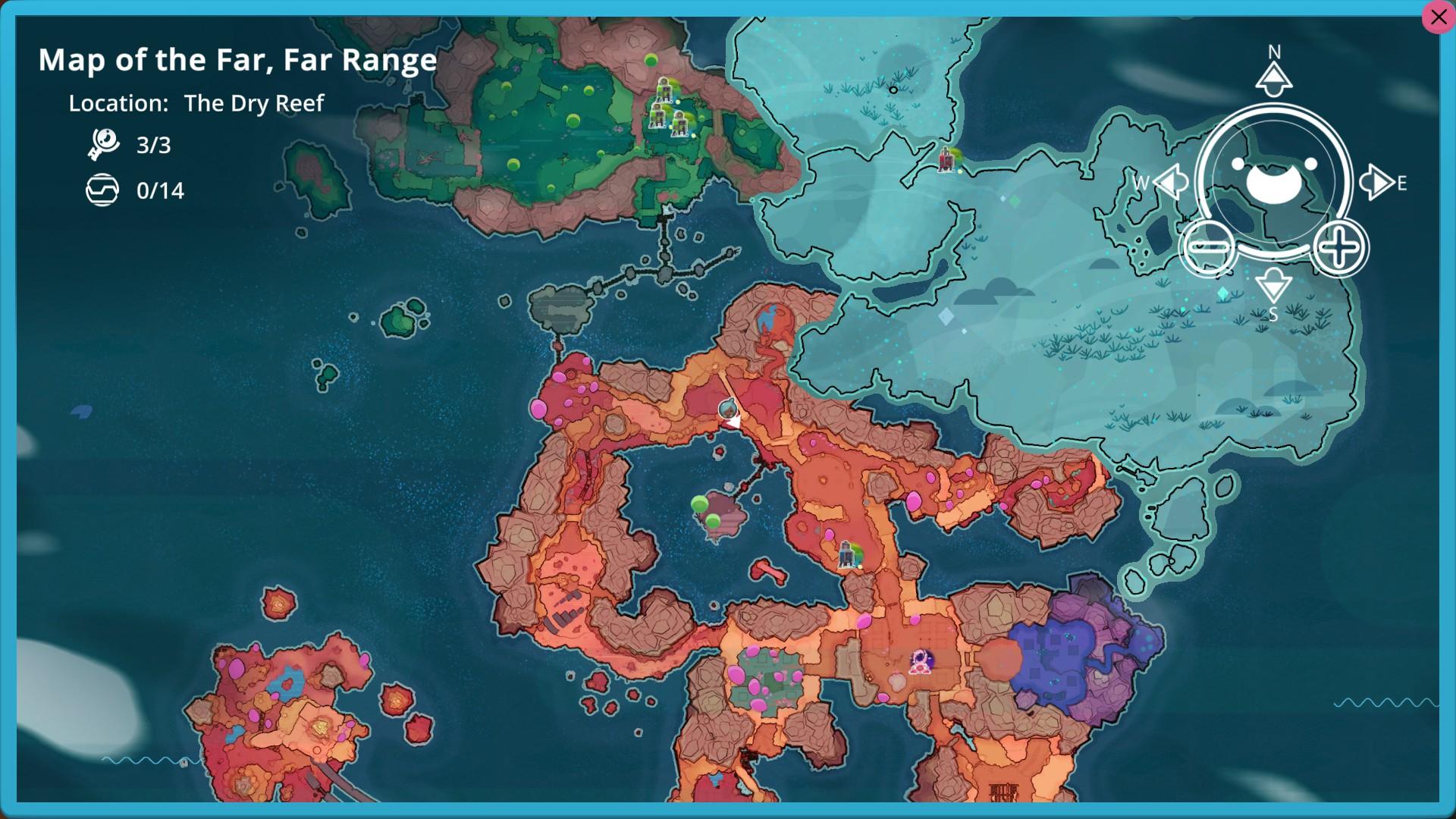 Slime Rancher - Map Data Node Visual Location Guide