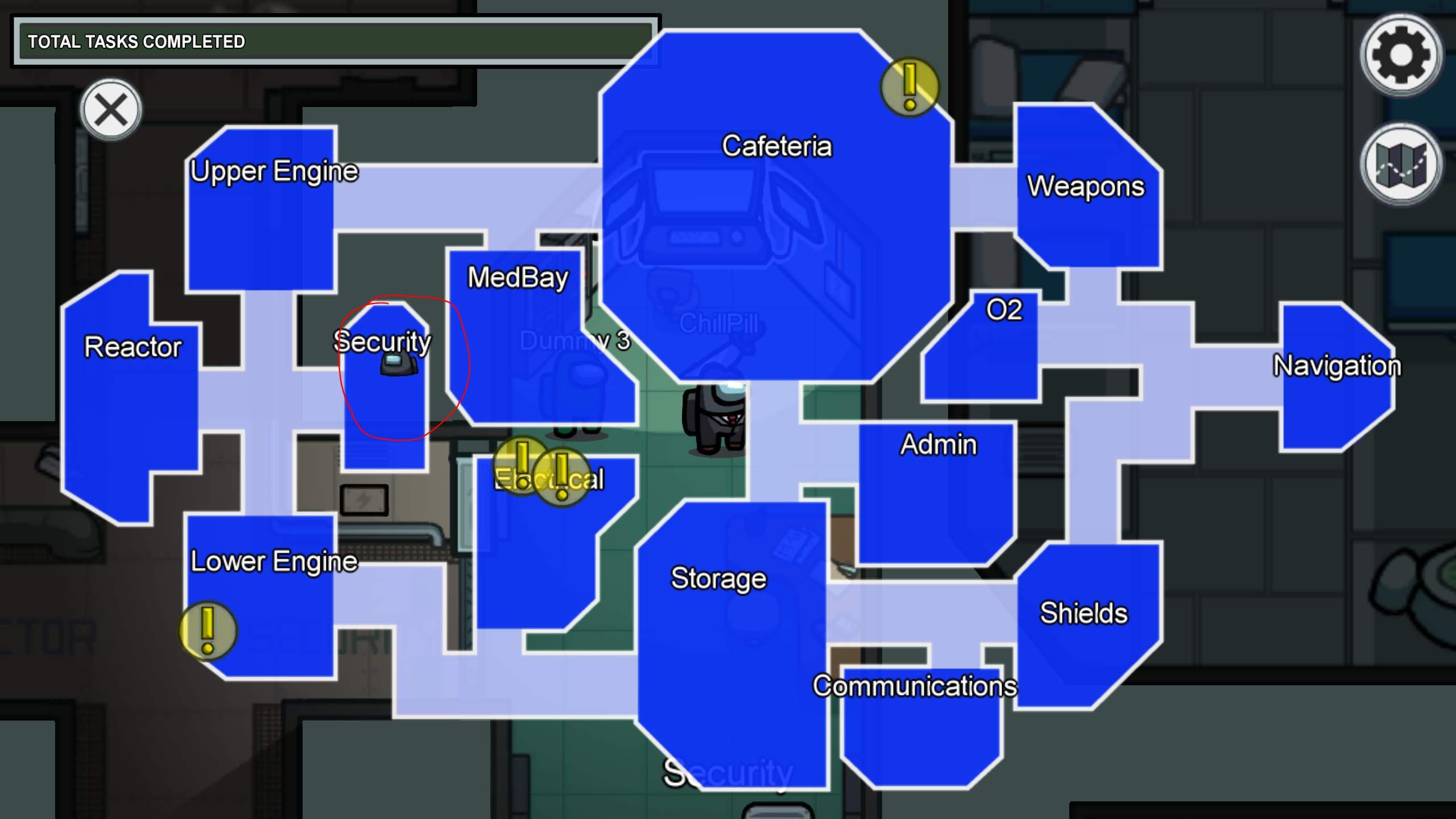 Among Us Skeld Map Guide Map Layout Vents Tips Vrogue Co