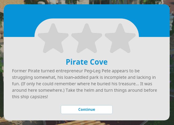 Planet Coaster - The Treasure of Peg-Leg Pete (Pirate Cove) image 0
