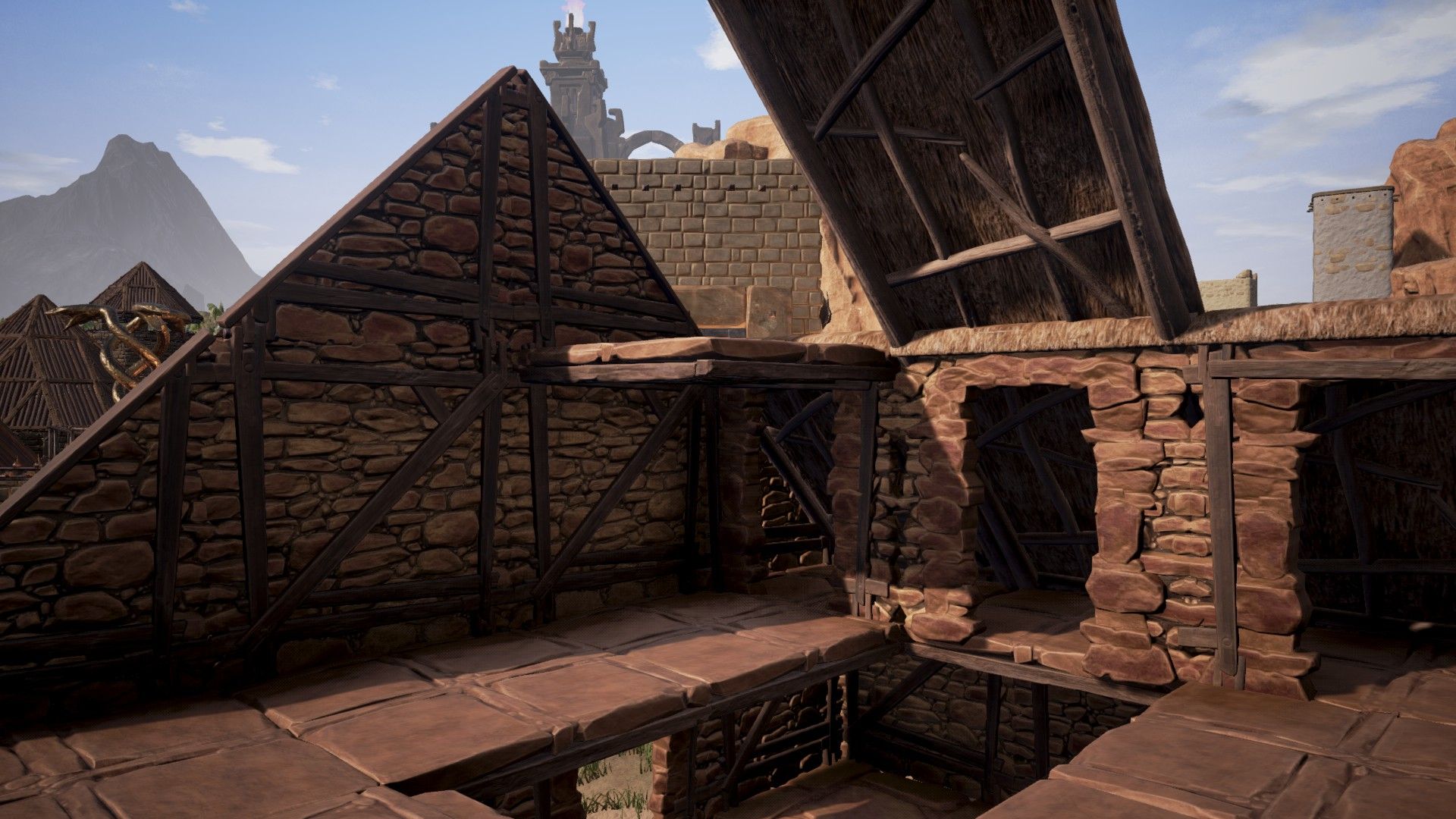 Conan Exiles How To Build The Roofs In this chapter of the conan exiles game guide you will find information to help you enter the game world and create a character to conquer the universe of conan the barbarian. conan exiles how to build the roofs