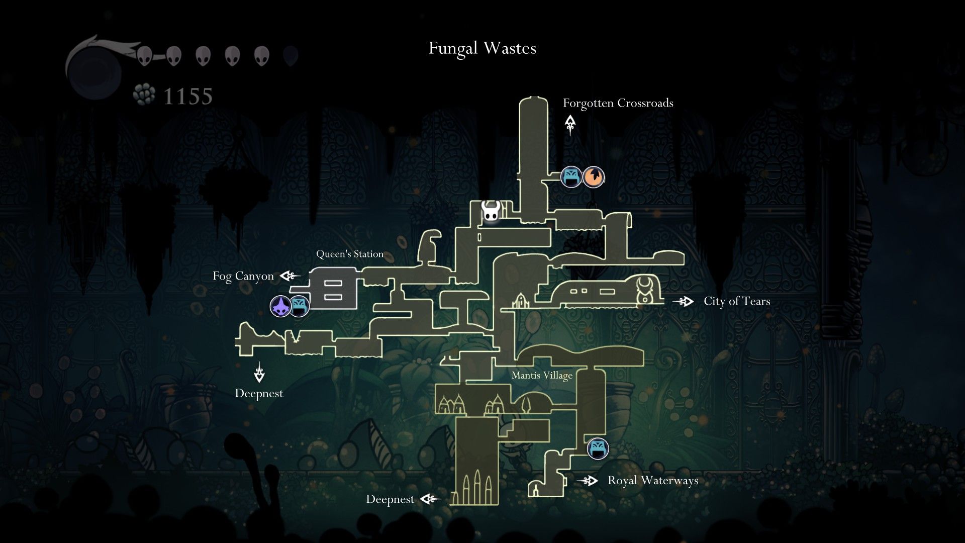 Hollow Knight All Maps