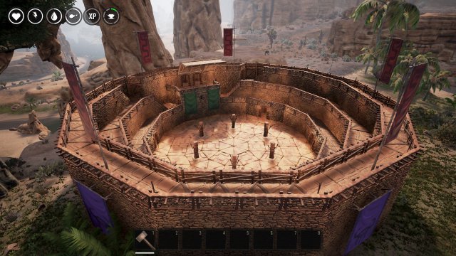 Conan Exiles - Circles and Spiral Stairs