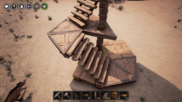 Conan Exiles - Circles and Spiral Stairs