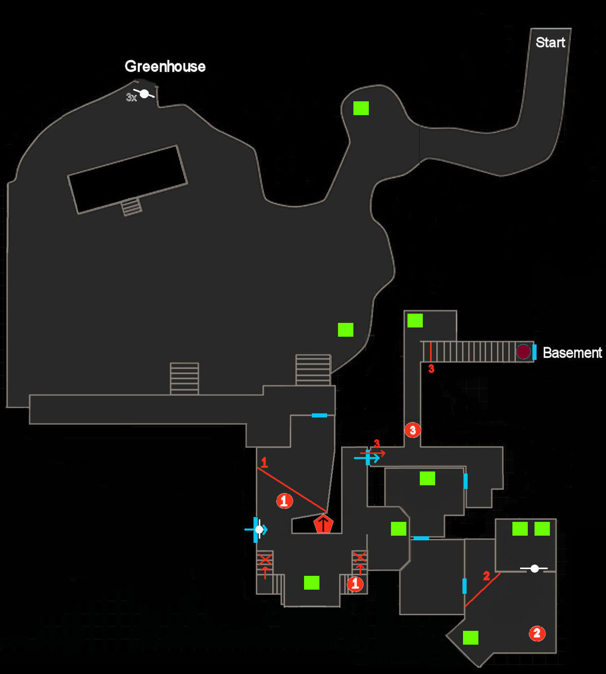 resident evil 4 nitrogen boss map