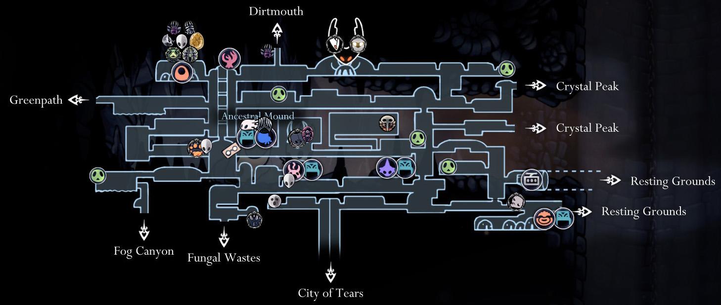 hollow knight all charm slot locations