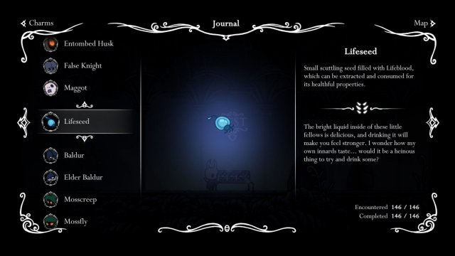 Hollow Knight - Hunter's Journal