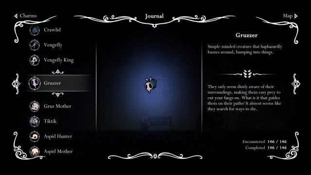 Hollow Knight - Hunter's Journal