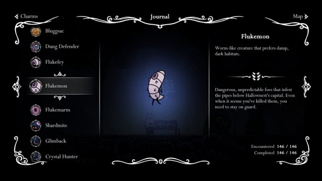 Hollow Knight - Hunter's Journal