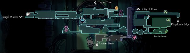 whispering root locations hollow knight