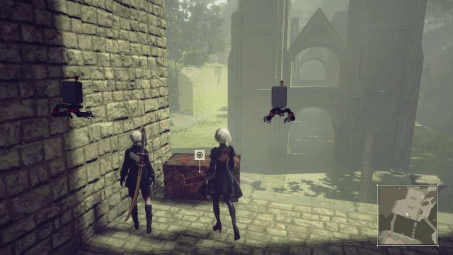 NieR: Automata - All Weapons / Pod Skill Locations and Sidequest Help with Visuals