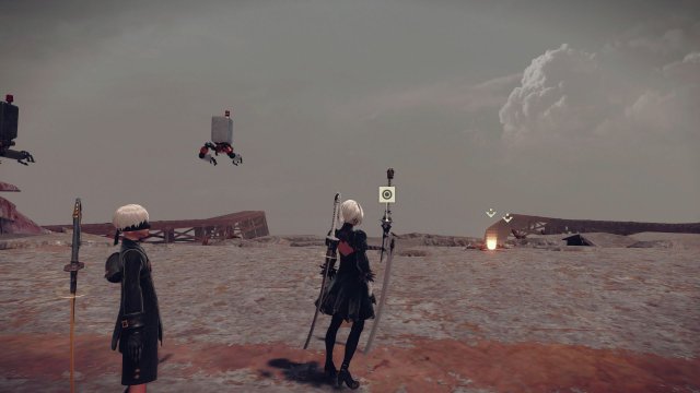 NieR: Automata - All Weapons / Pod Skill Locations and Sidequest Help with Visuals