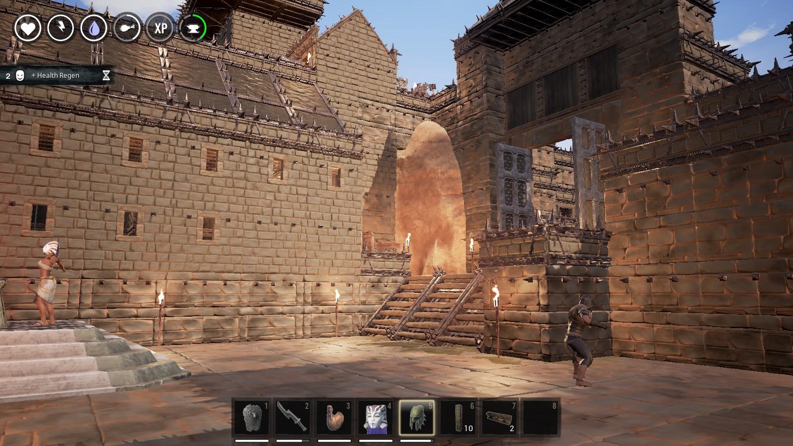 Featured image of post Conan Exiles Gate Discovery locations such as vistas camps dungeons caves and teachers and other interactable npcs fast travel