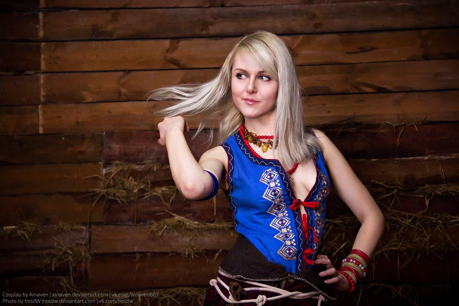 The Witcher 3: Wild Hunt Keira Metz Cosplay by Ainaven 