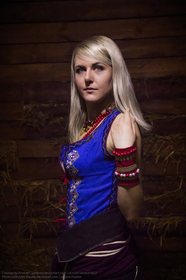 The Witcher 3: Wild Hunt - Keira Metz Cosplay by Ainaven