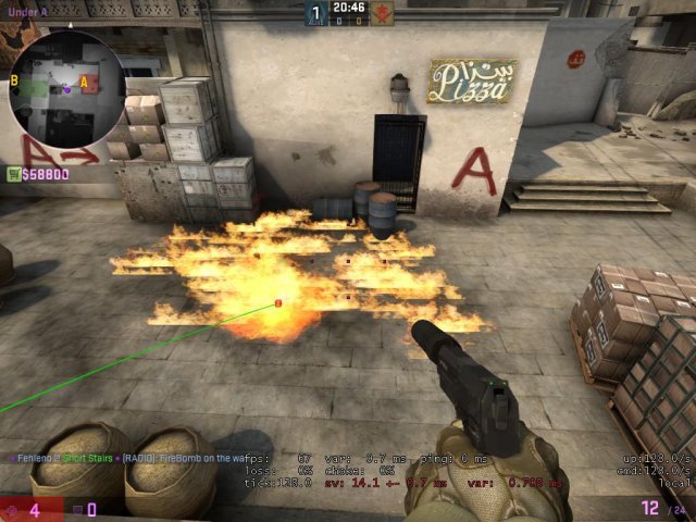Counter-Strike: Global Offensive - How to Safely Molotov All Bombsite Positions (Dust 2)