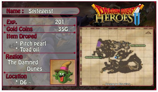 Dragon Quest Heroes 2 - All Monster Locations