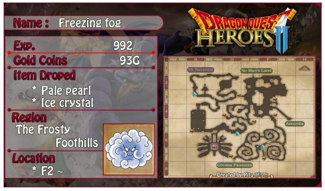 Dragon Quest Heroes 2 - All Monster Locations