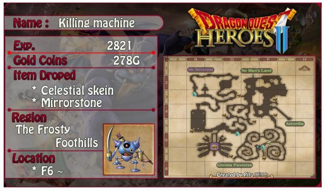 Dragon Quest Heroes 2 - All Monster Locations