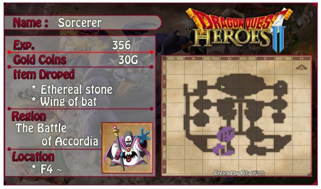 Dragon Quest Heroes 2 - All Monster Locations