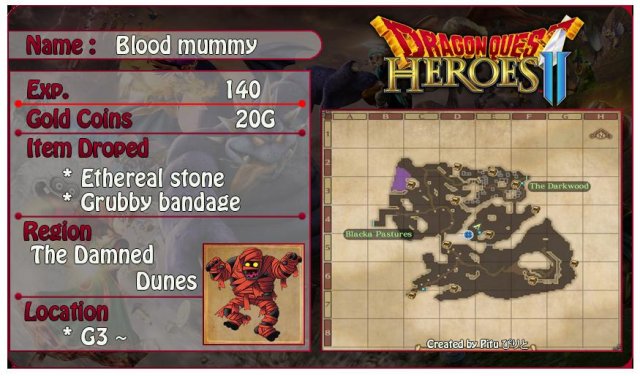 Dragon Quest Heroes 2 - All Monster Locations