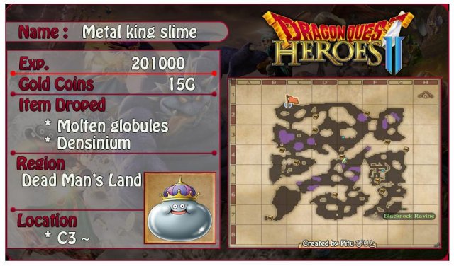 Dragon Quest Heroes 2 - All Monster Locations