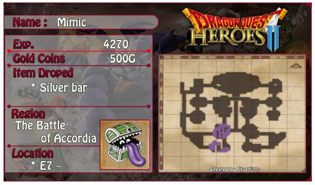 Dragon Quest Heroes 2 - All Monster Locations