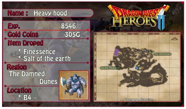 Dragon Quest Heroes 2 - All Monster Locations