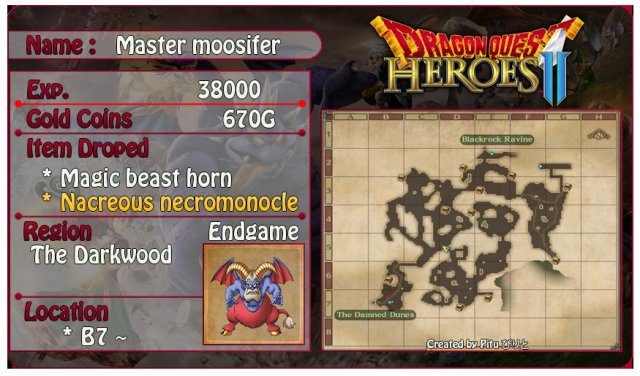 Dragon Quest Heroes 2 - All Monster Locations