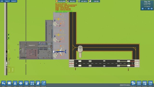 SimAirport - How to Make a Profitable Airport (Making Money)