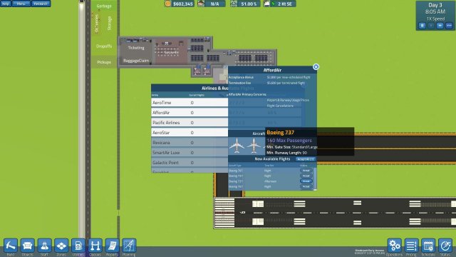 SimAirport - How to Make a Profitable Airport (Making Money)