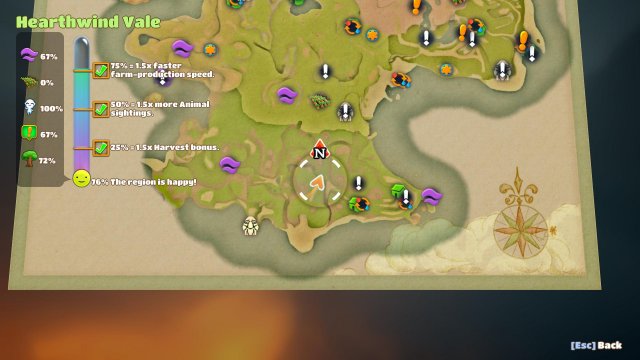 Yonder: The Cloud Catcher Chronicles - All Constellation Locations