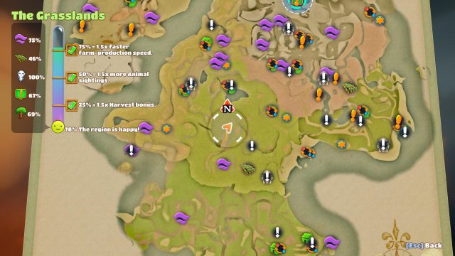 Yonder: The Cloud Catcher Chronicles - All Constellation Locations