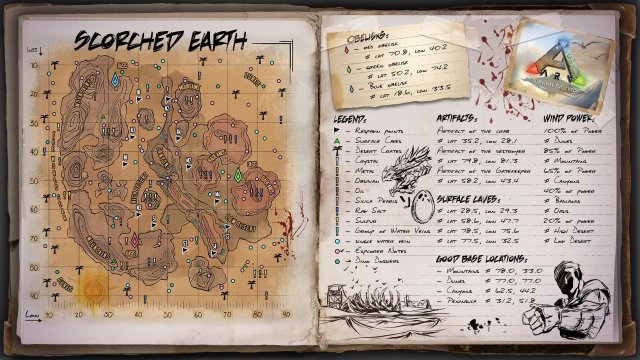 ARK: Survival Evolved - Official Maps