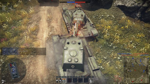 War Thunder - How to Melee Fight with Tanks