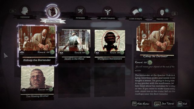 Dishonored: Death of the Outsider - Complete Contract Guide