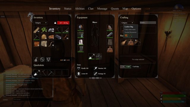 Valnir Rok - Basic Crafting (Recipes)