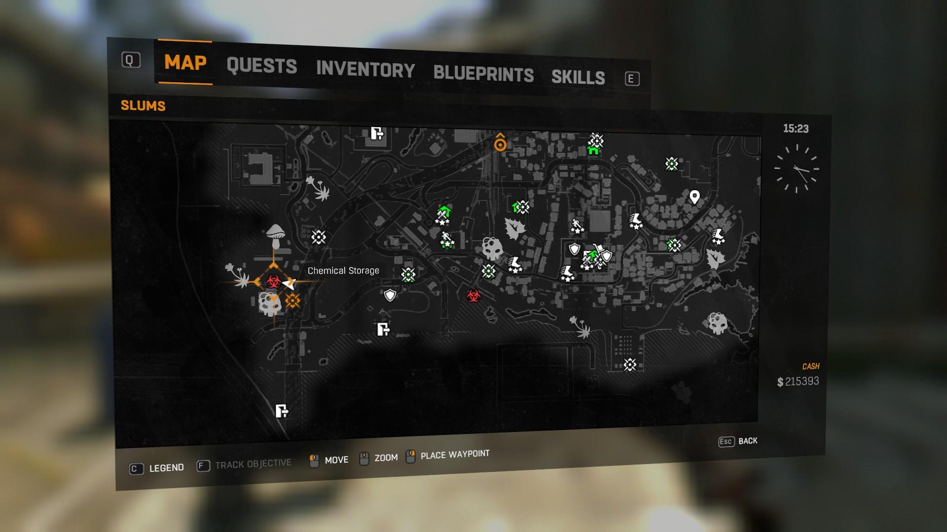 Dying - Quarantine Zone Locations + DLC