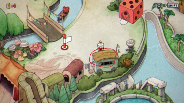 Cuphead - World Map Secrets, Hidden Coin Hunter image 24