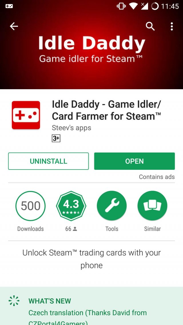 Steam - How to Idle Steam Games on Your Phone and Farm for Cards