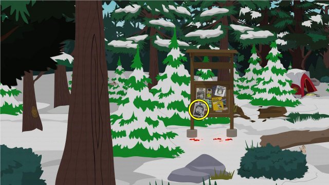 South Park: The Fractured But Whole - Todas las ubicaciones de Mr. Adams en la cabeza