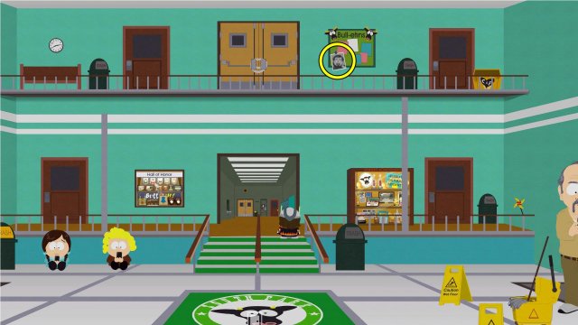 South Park: The Fractured But Whole - All Mr. Adams Headshot Locations