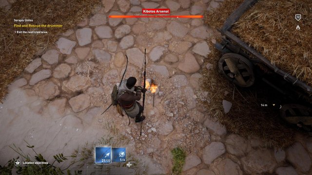 Assassin's Creed Origins - Fire Arrows All the Time