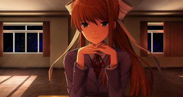 doki doki literature club monika ending