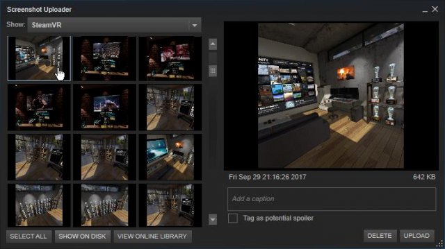 Steam - How to Take a Screenshot in VR image 6
