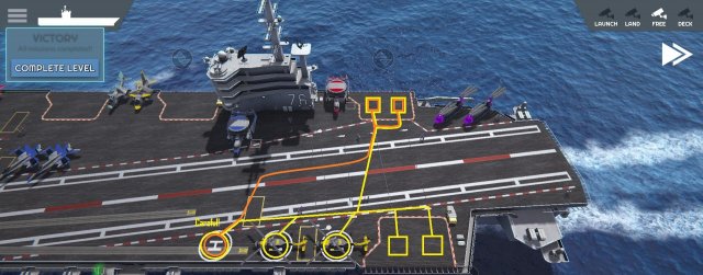 Carrier Deck - Parking and Pathfinding Guide