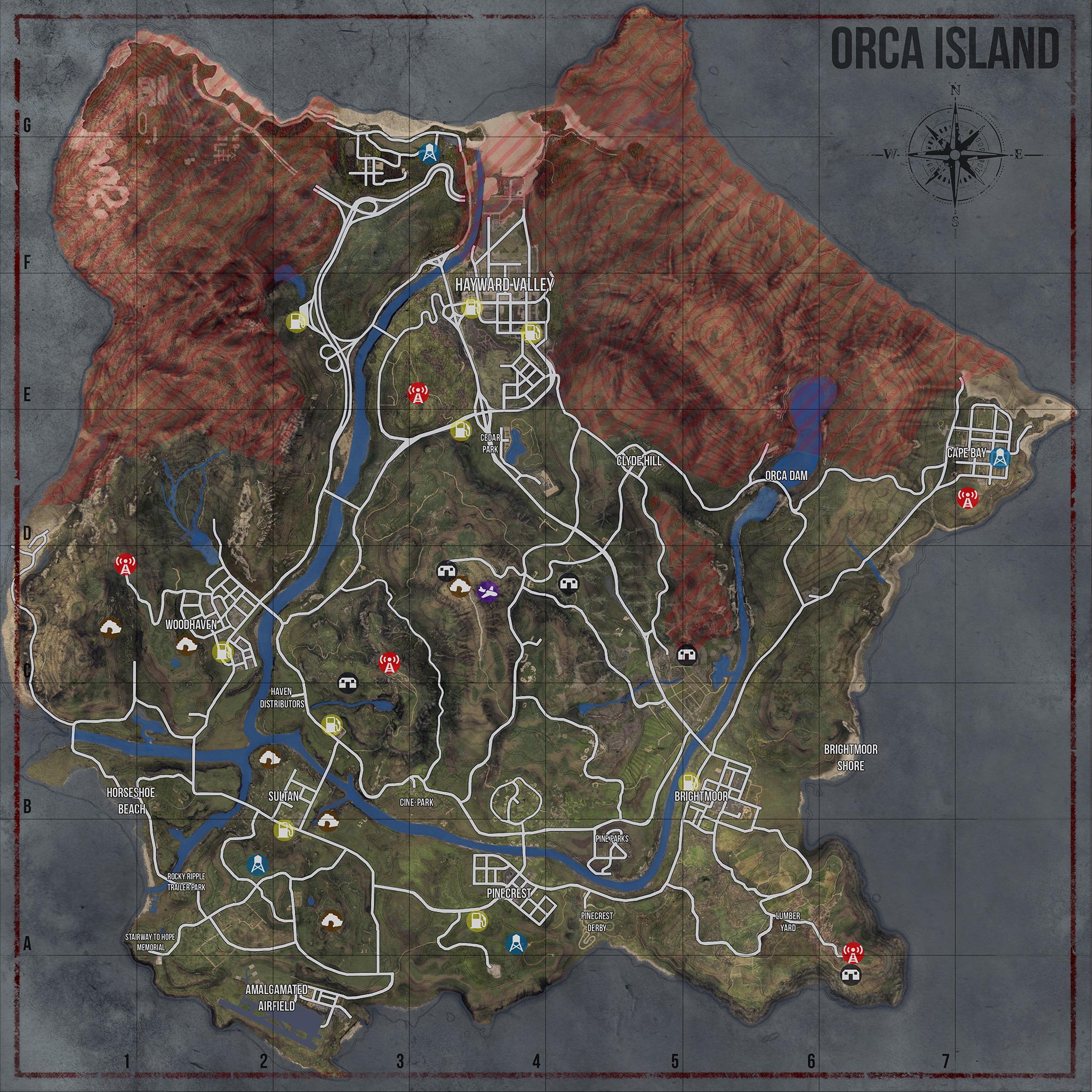 Miscreated Official Map