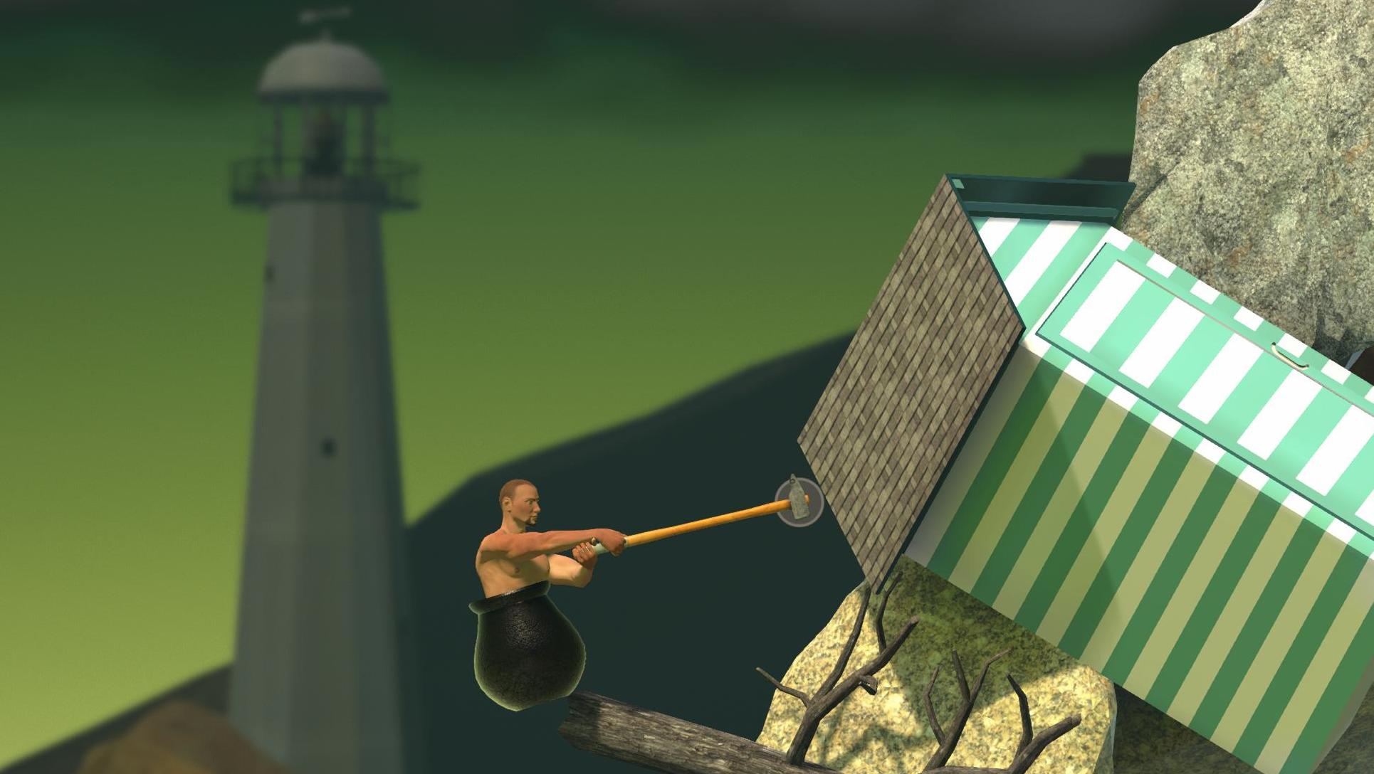 Getting Over It With Bennett Foddy Teleport Mod Easy Mode