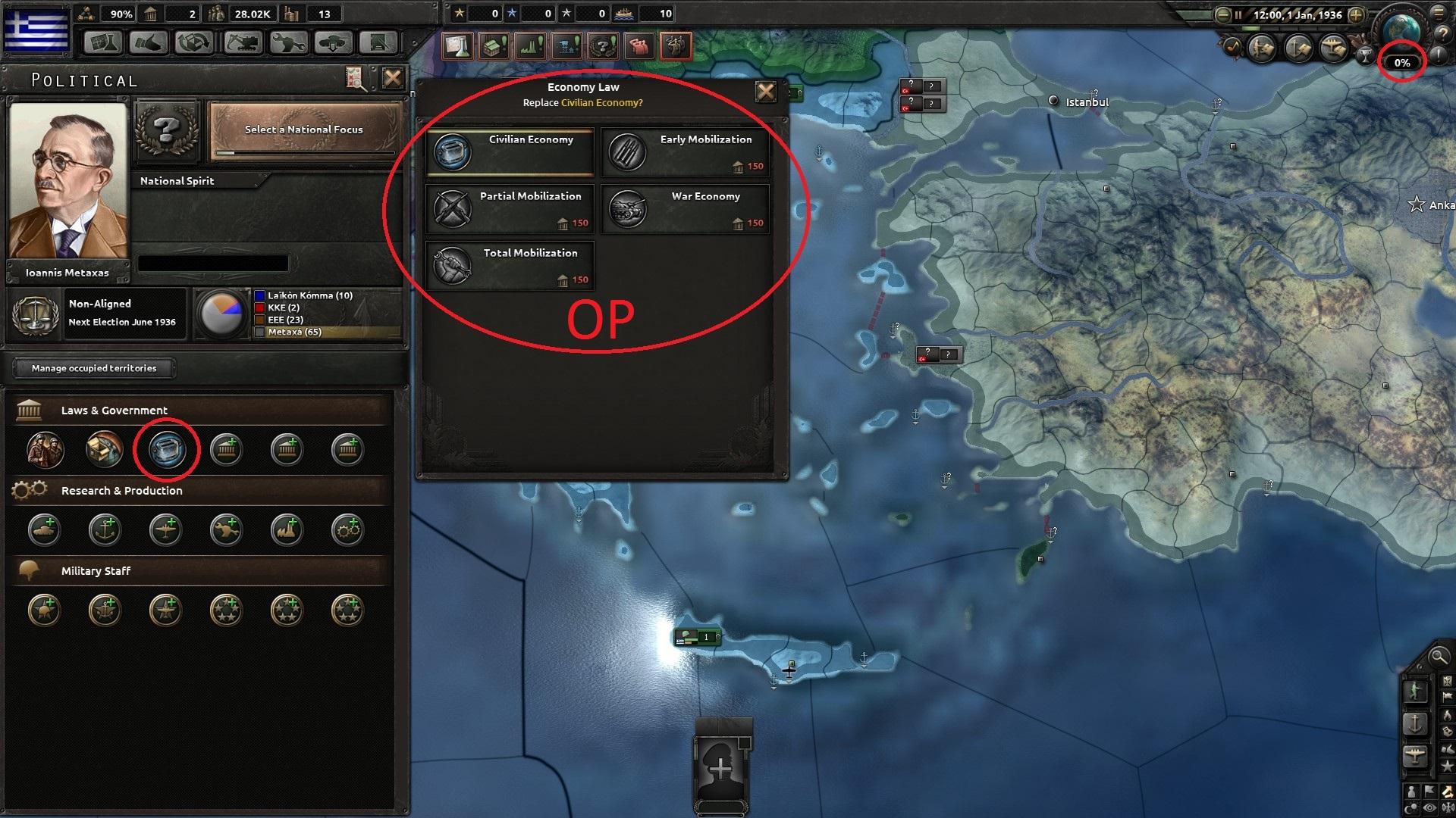 Hearts of iron 4 production efficiency and power