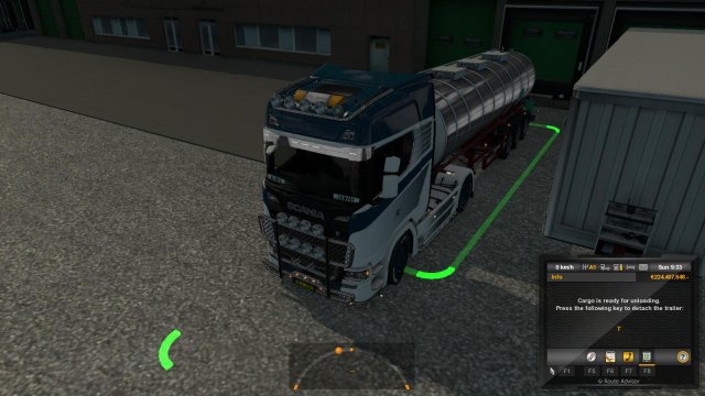 Euro Truck Simulator 2 - How to Reverse with a Trailer