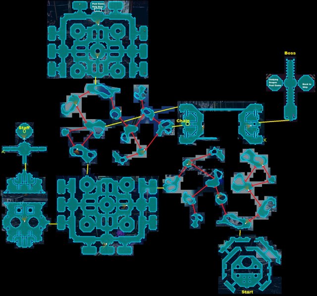 Star Ocean: The Last Hope - Palace of Creation Map